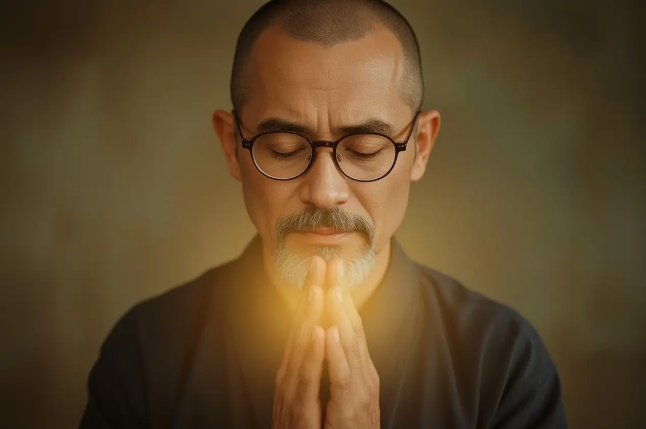 representación IA del maestro de reiki mikao usui