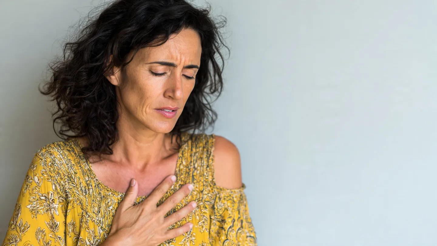 Presión y dolor en el pecho por ansiedad